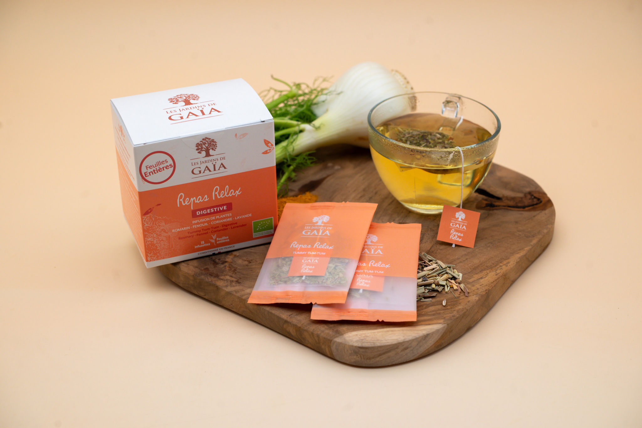 JG Tummy Tum Tum Tea LOOSE LEAF TEABAGS - 15