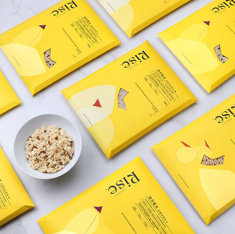 Project Rise 日常米系列包裝設計