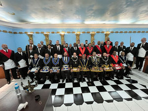 A.R.L.S. Evolução Eterna 01 da GLMM Marca a Admissão de Novos Irmãos com a presença de membros da GLUP