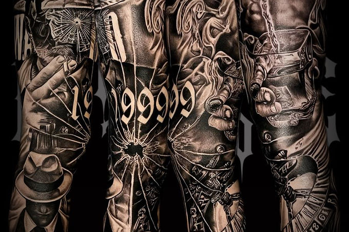 premium work tattoo