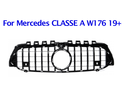 CALANDRE Mercedes Classe A W177 2018 2019 2020 2021 2022 2023 GT R NOIR avec