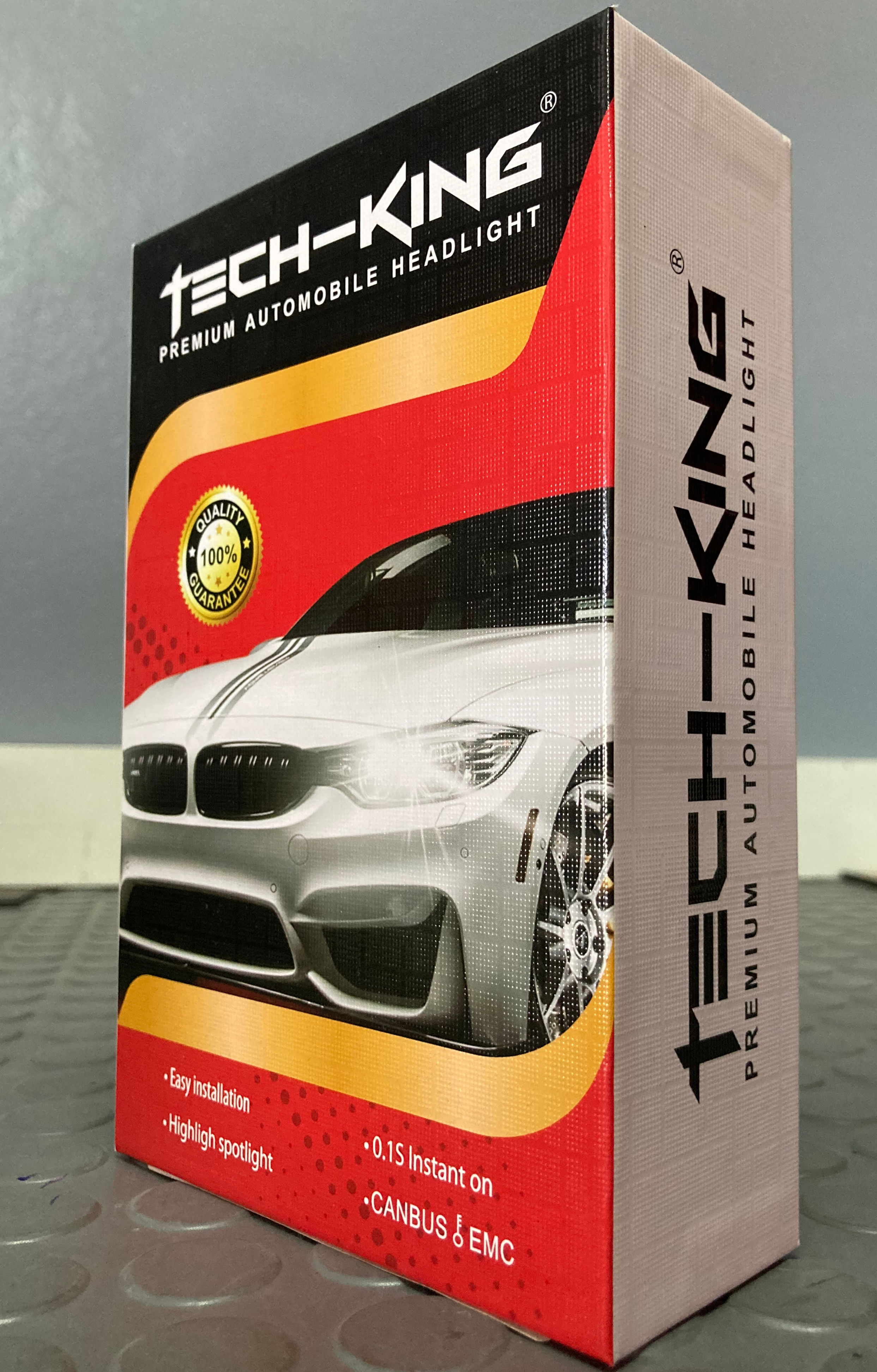 Kit 2 ampoules Led TECH-KING F13 H1/H4/H7/H11 EMC canbus