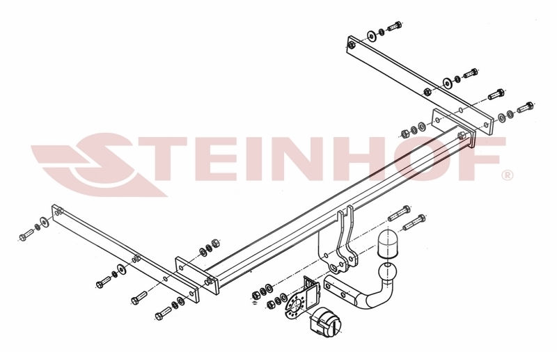 Attelage et Faisceau pour Ford C Max II 2010 - 2019 Maroc