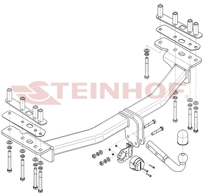 Attelage et Faisceau pour Land Rover discovery SPORT 2014 - 2019 Maroc attelage