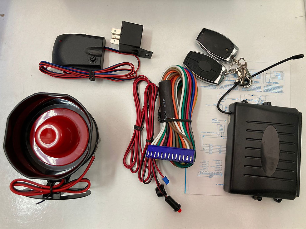 Miniature : Système d'alarme de voiture  universel