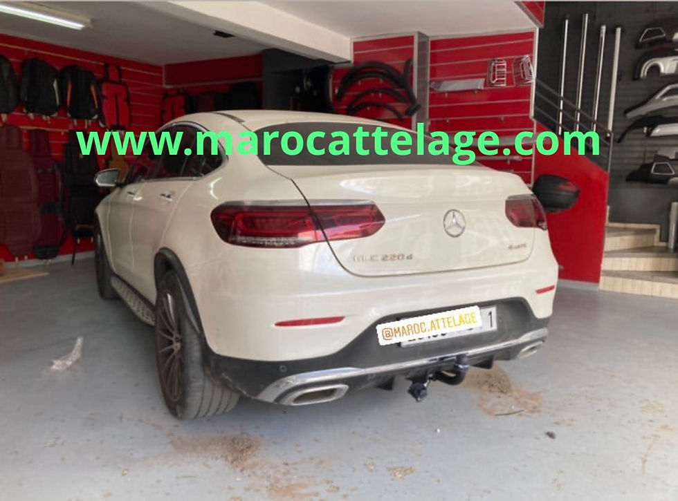 Miniature : Attelage et Faisceau pour Mercedes GLC Coupé c253 2016 - 2022 maroc attelage