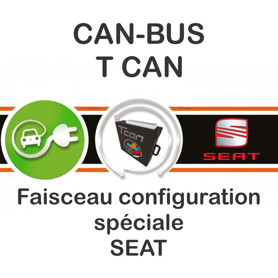 kit de câblage d'attelage CANBUS TCAN - Pour SEAT