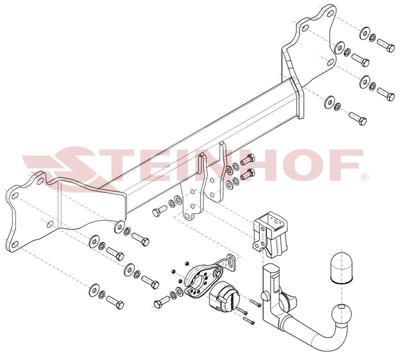 Attelage démontable sans outils (RDSO) Audi Q8