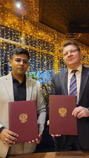 Memorandum of Cooperation Signed Between IYESF & "Rodnoy Kray"