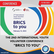 THE 2nd INTERNATIONAL YOUTH VOLUNTEER CONFERENCE "BRICS TO YOU"