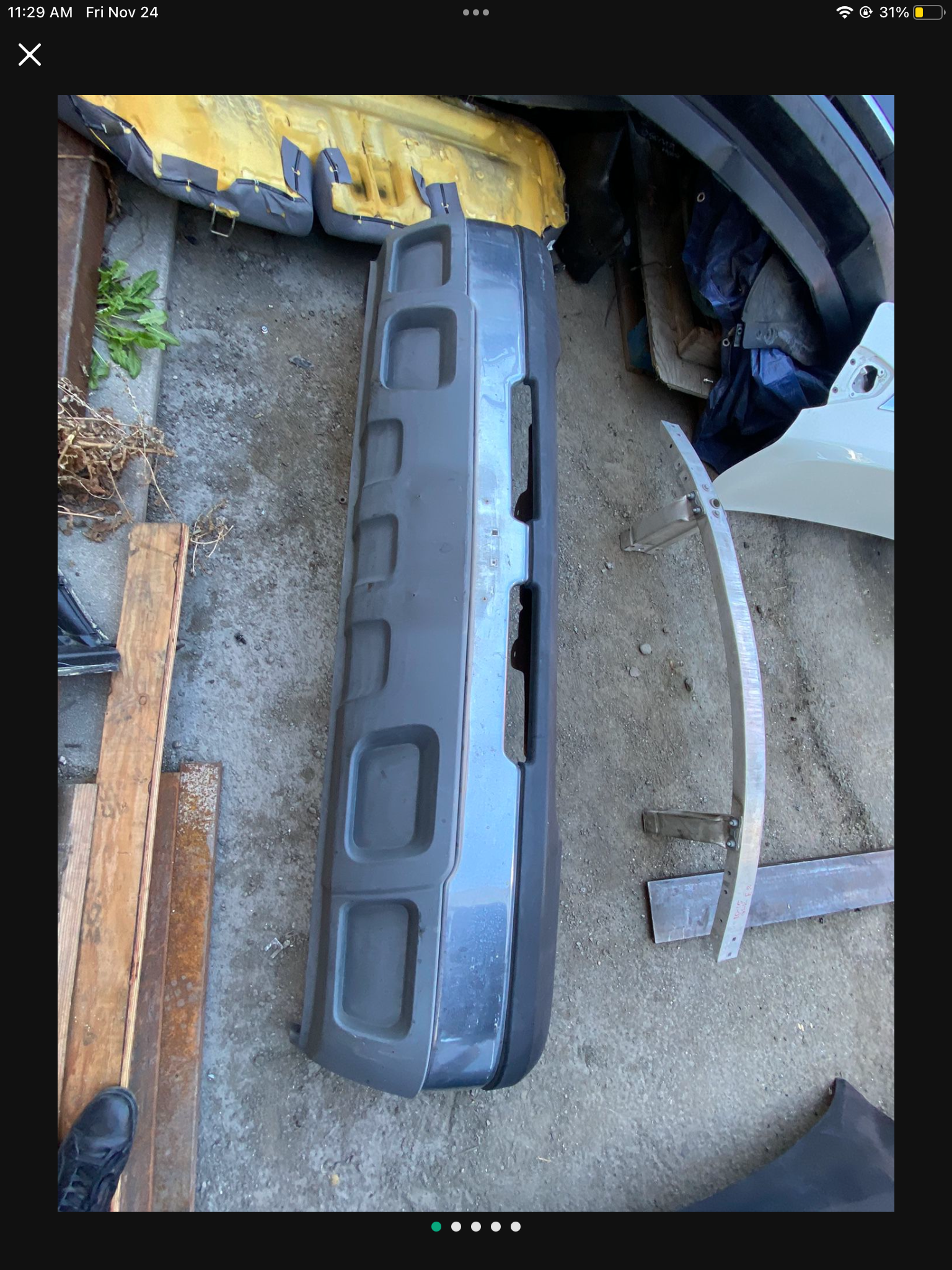 2004-2006 Chevy Silverado Front Bumper OEM 