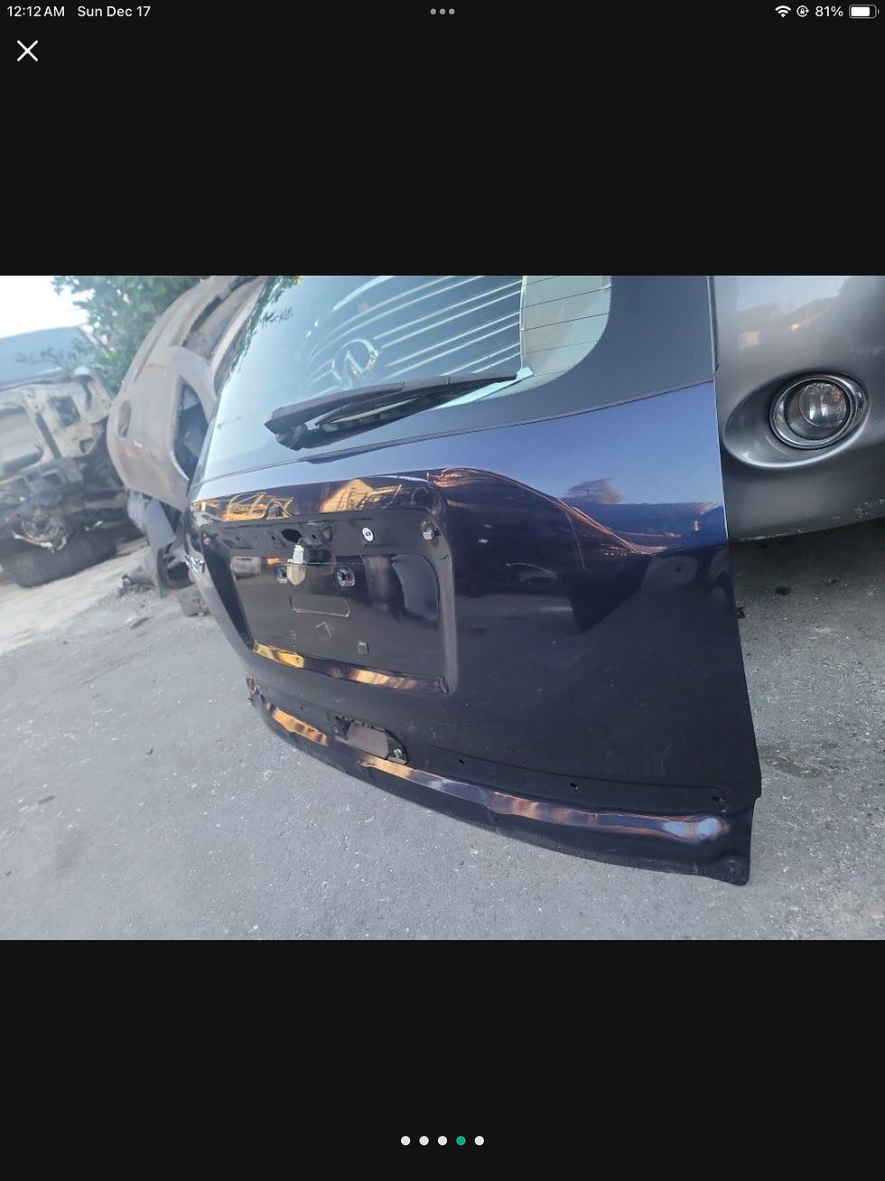 Thumbnail: 07/11 Honda Crv Tailgate Liftgate Hatchback Door Assembly $475
