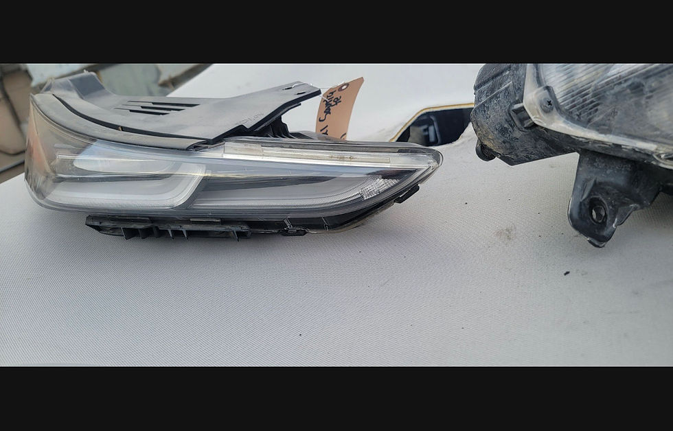 Thumbnail: 2019-2021 Santa Fe Right Headlight Upper long light $375