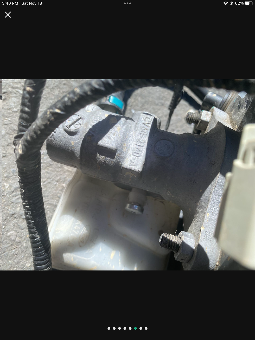 Thumbnail: 2016 Ford C-max Master Cylinder Used Conditions 