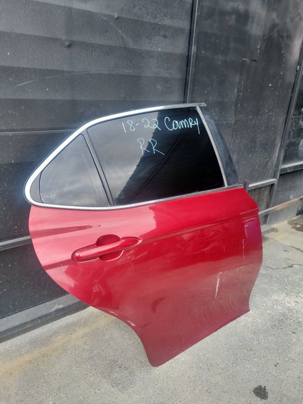 Thumbnail: 2018-2022 Toyota Camry Right  Rear Door Assembly $775