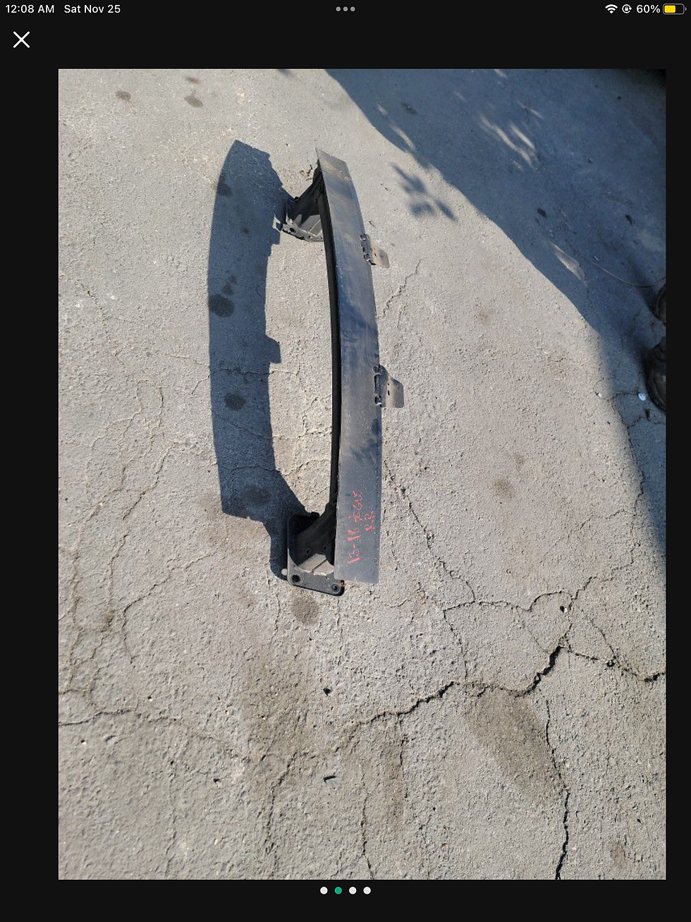 Thumbnail: 12/15/18 Focus Rear Reinforcement Bar OEM Used Conditions $110