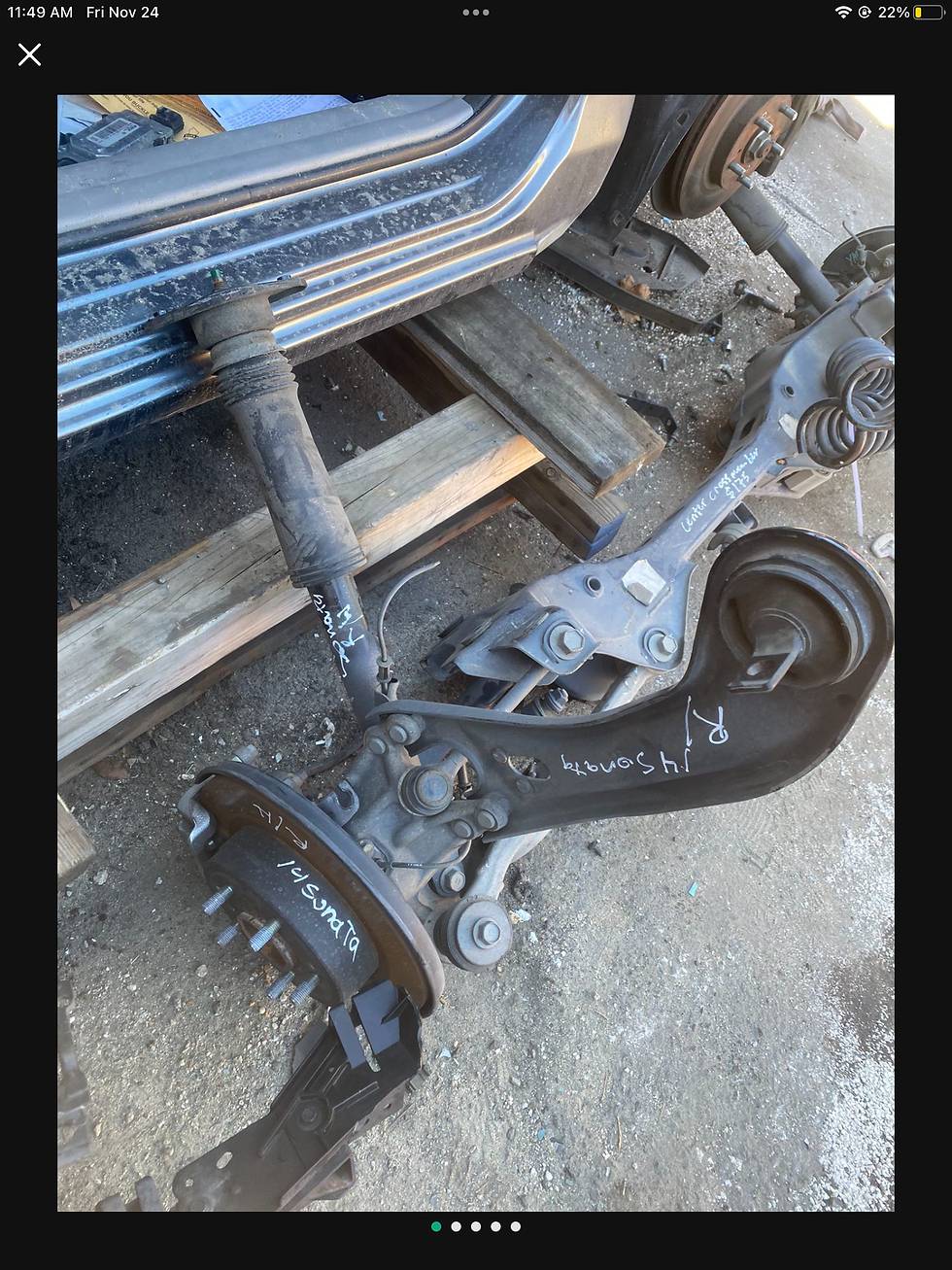 Miniatura: 2014 Hyundai Sonata Right Passenger Rear Suspension 
