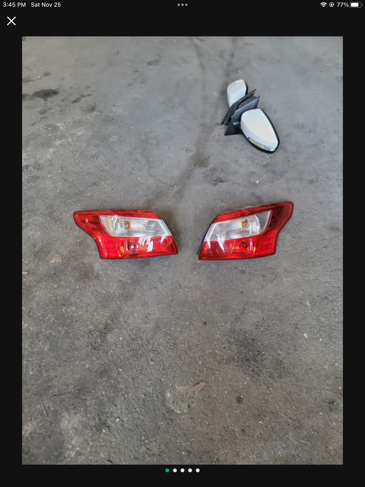 12/14 Focus Tailamp Tailights Right Side $90
