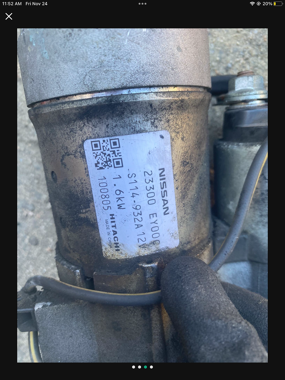 Thumbnail: 2011 Infiniti G25 Sedan Starter