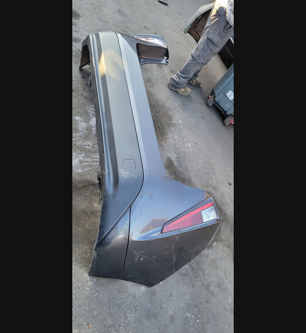 Thumbnail: 2016-2018 Toyota Prius Rear Bumper OEM Assembly as you see it $675