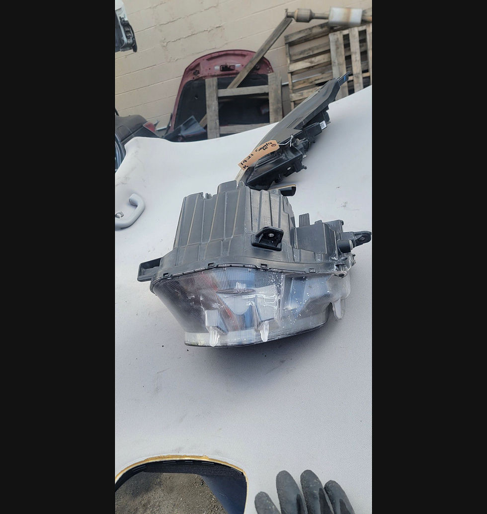 Thumbnail: 2019-2021 Santa Fe Right Headlight Upper long light $375