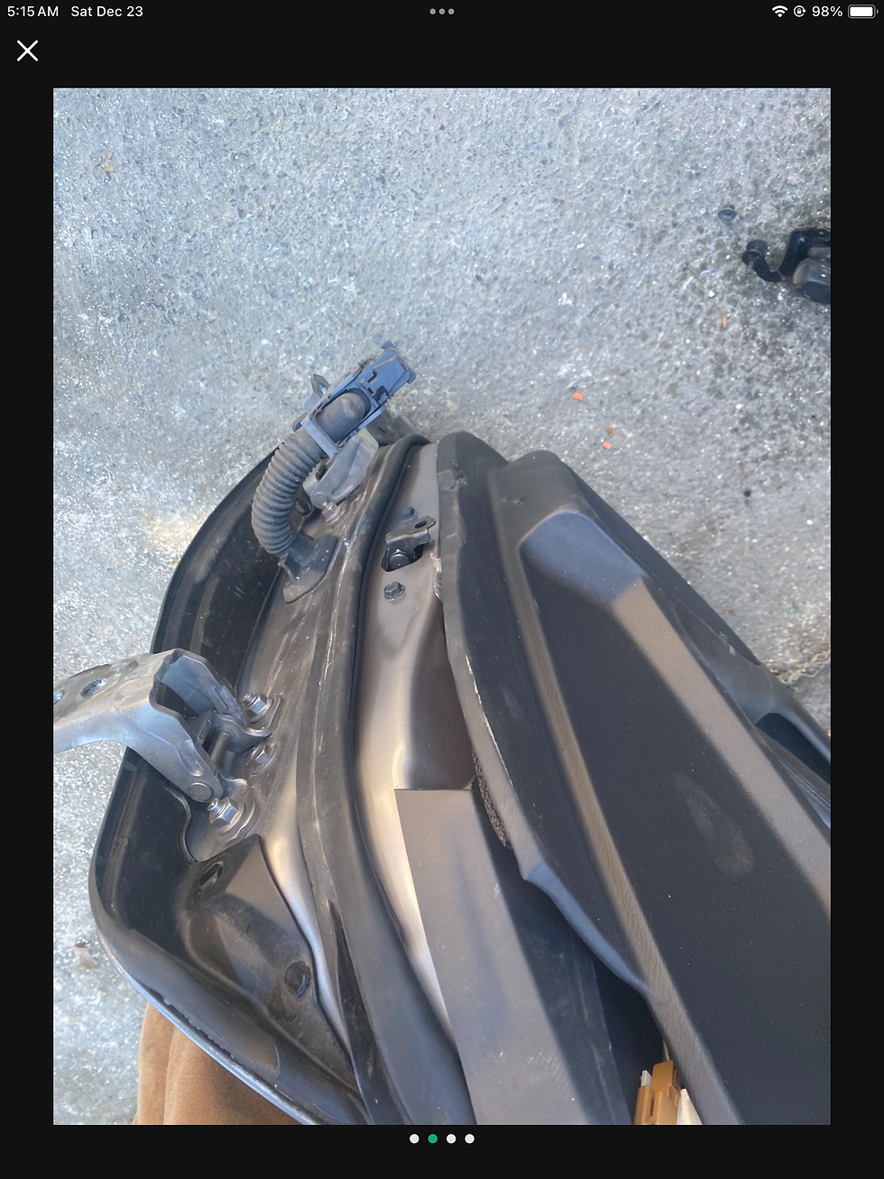 Miniatura: 2011-2014 Infiniti M37 Left Driver Door