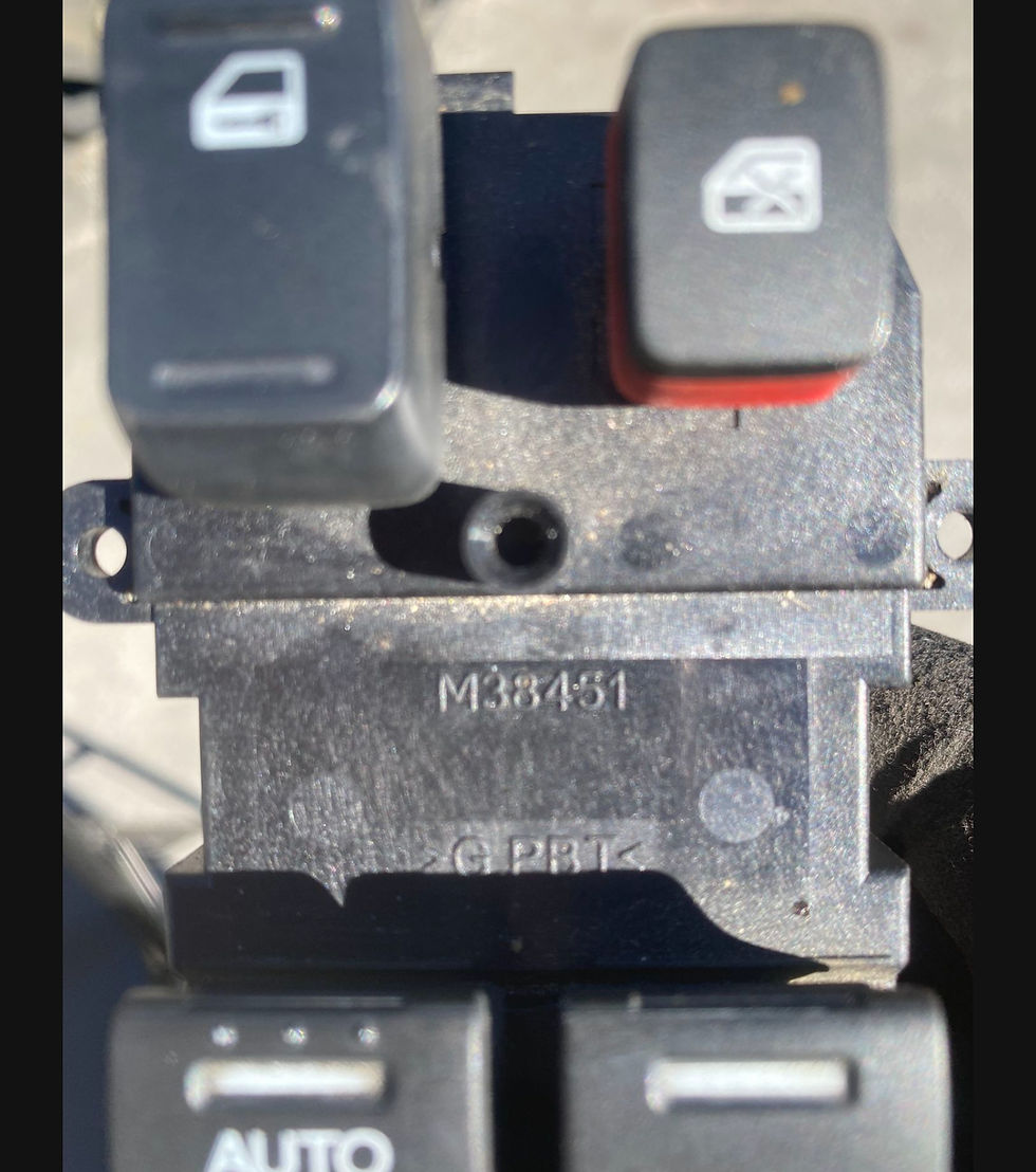 Thumbnail: 2009 Honda CRV Left Driver Master Switch $125
