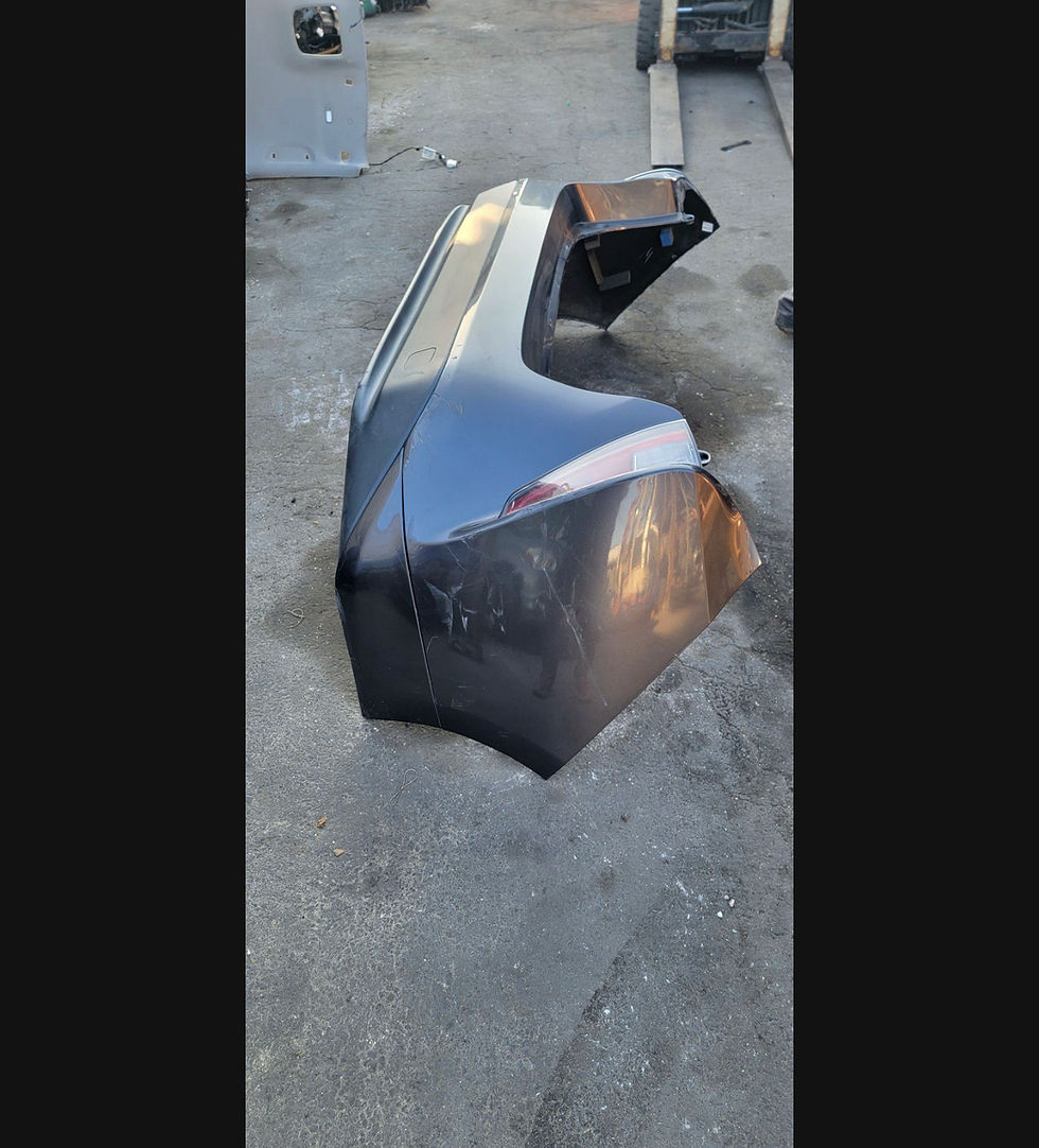 Thumbnail: 2016-2018 Toyota Prius Rear Bumper OEM Assembly as you see it $675