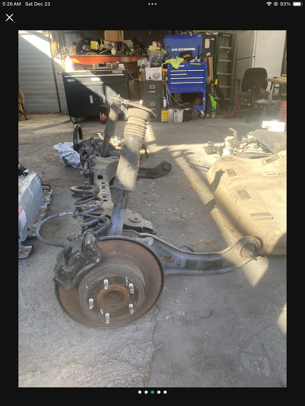 Miniatura: 2012 Kia Optima Hybrid Rear Suspension Complete Subframe