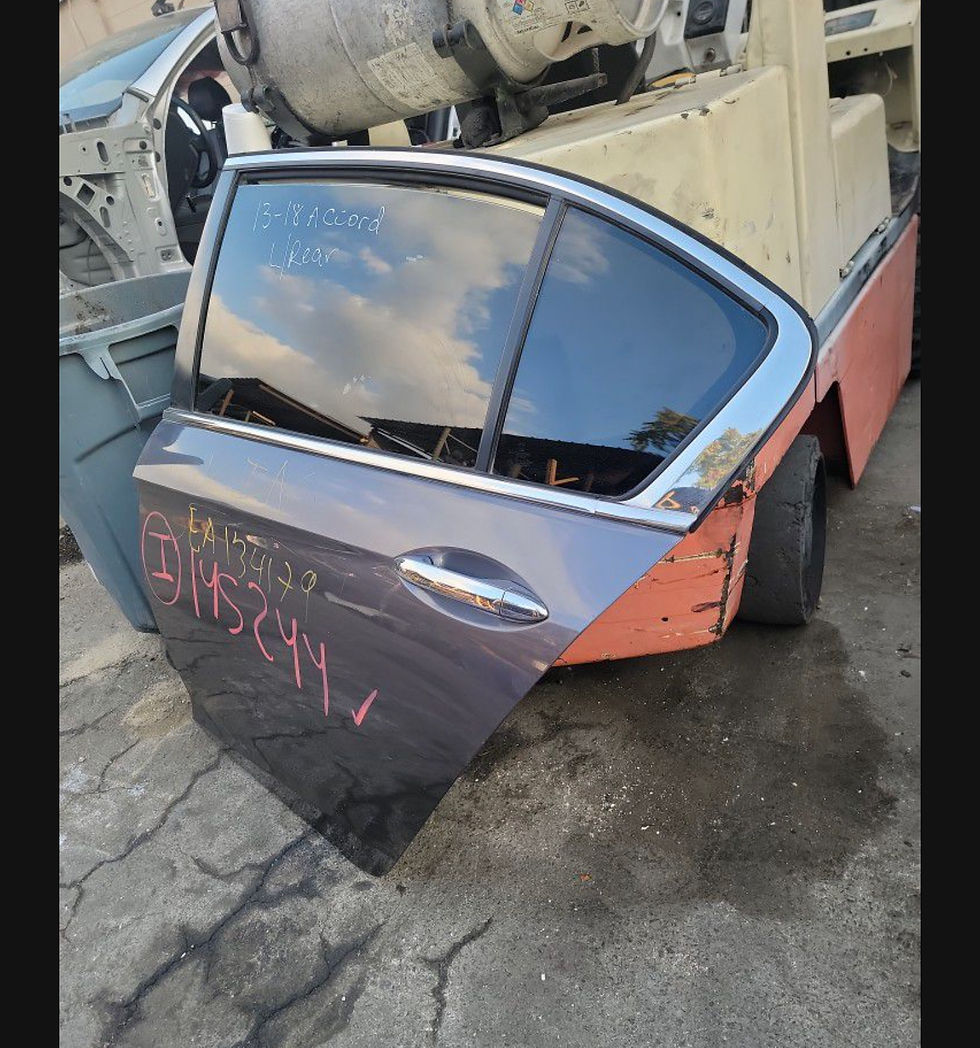 Thumbnail: 2013-2018 Honda Accord Left Rear Door assembly $575
