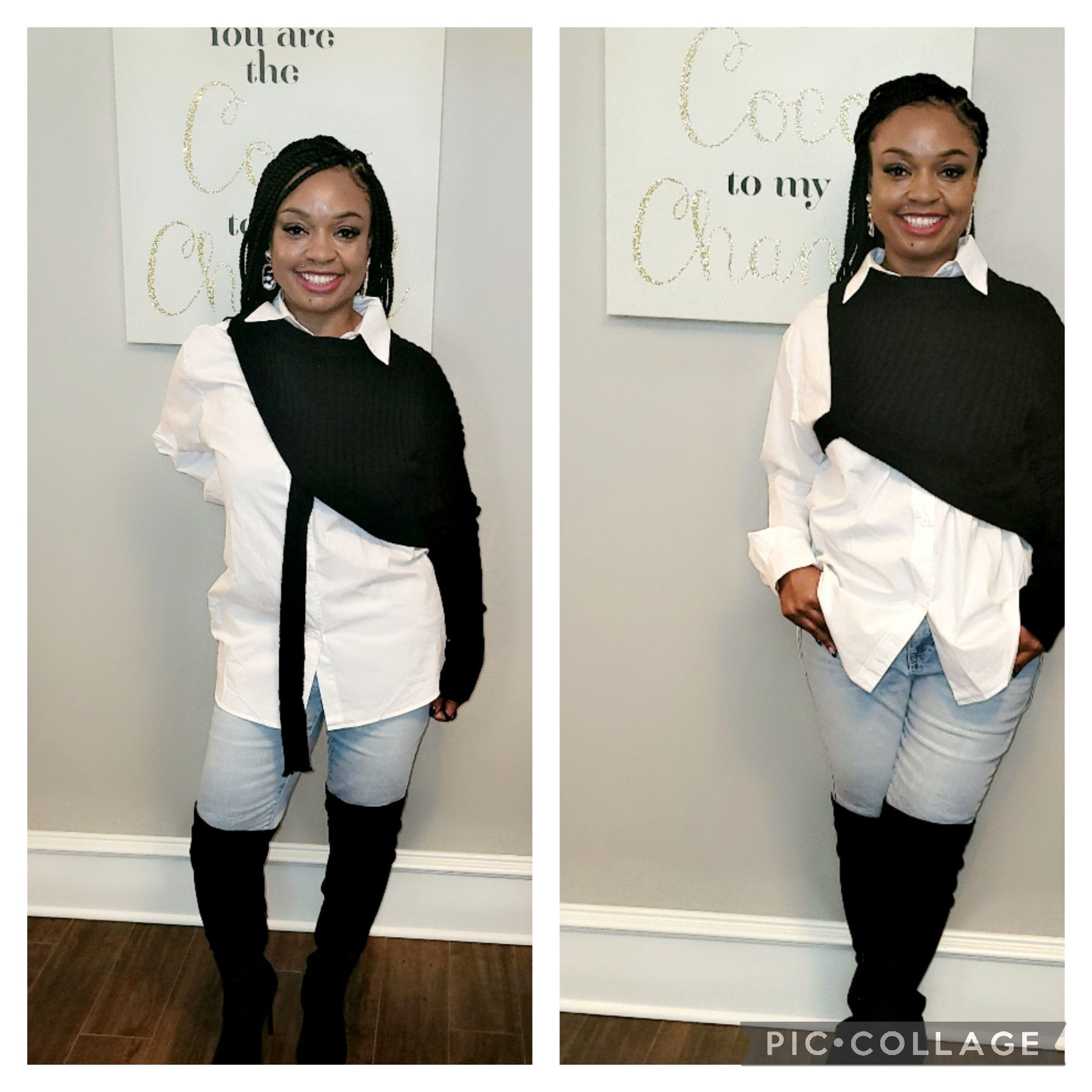 2 in 1 Sweater Top