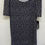 Miniatura: VESTIDO SEMILINEA A HOMBROS NEGRO FLORES