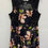 Miniatura: VESTIDO DE FLORES NEGRO