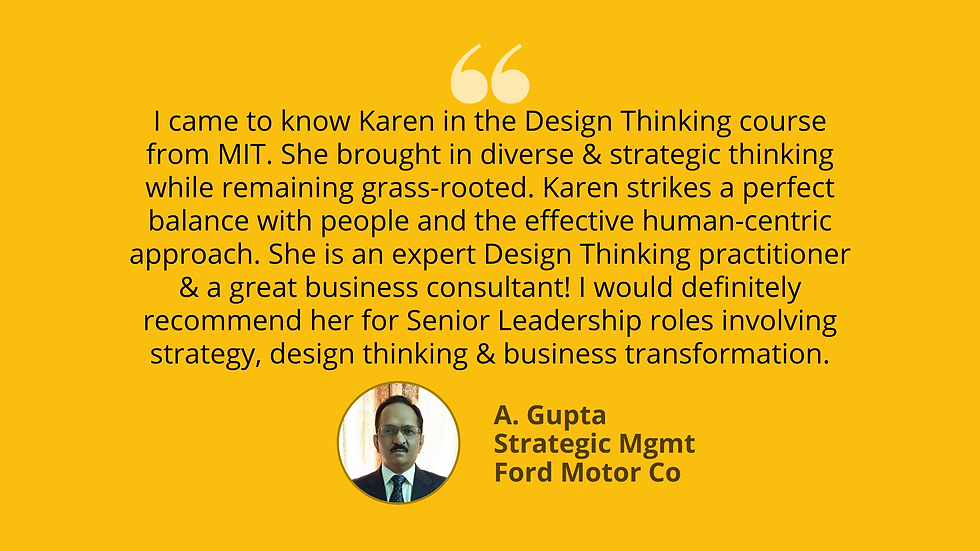 Customer Testimonial - A. Gupta