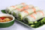 •4. Gỏi Tôm Cuốn (Shrimp& fresh vegetable roll) (4 rolls)