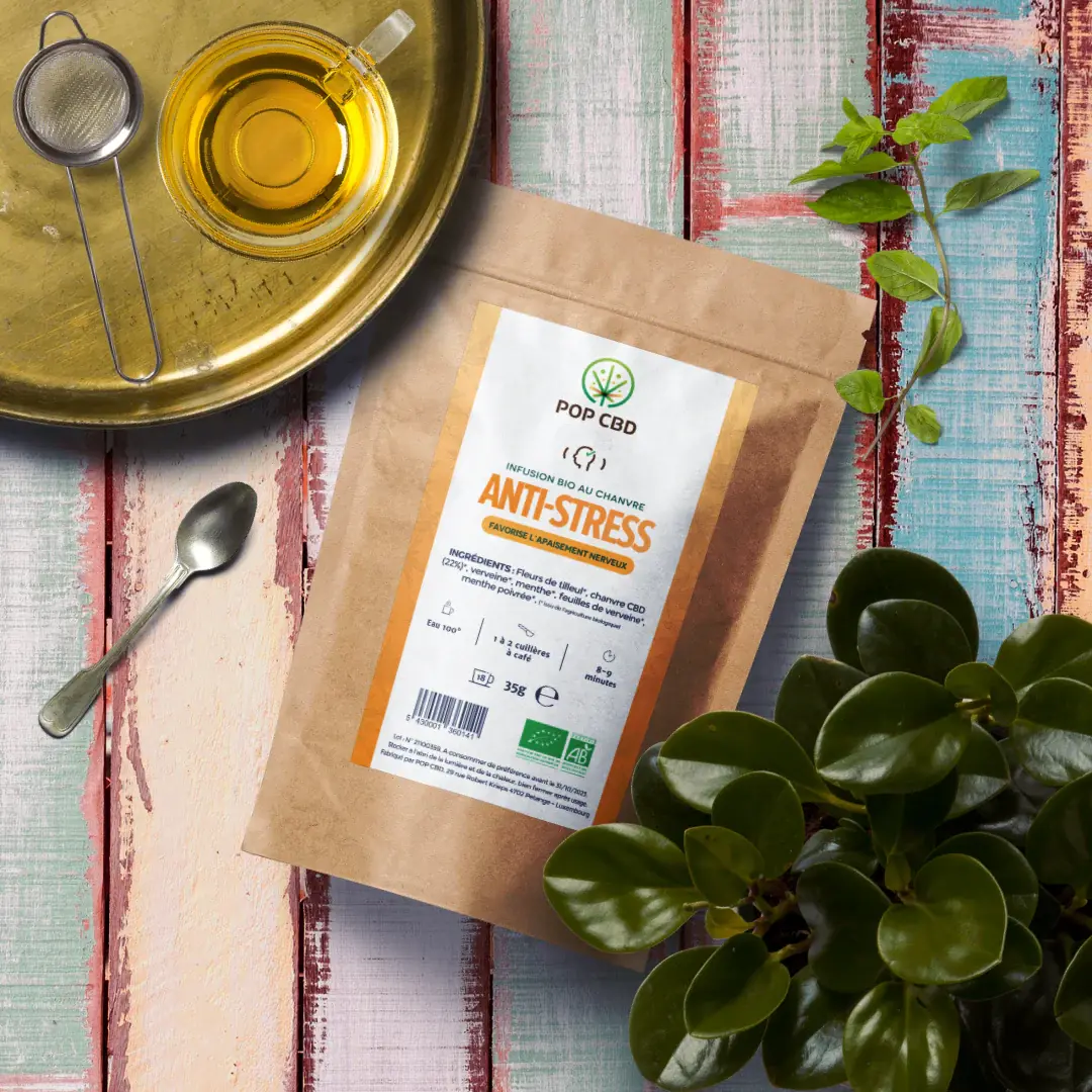 Infusion CBD | Anti-Stress | Vrac 😮‍💨