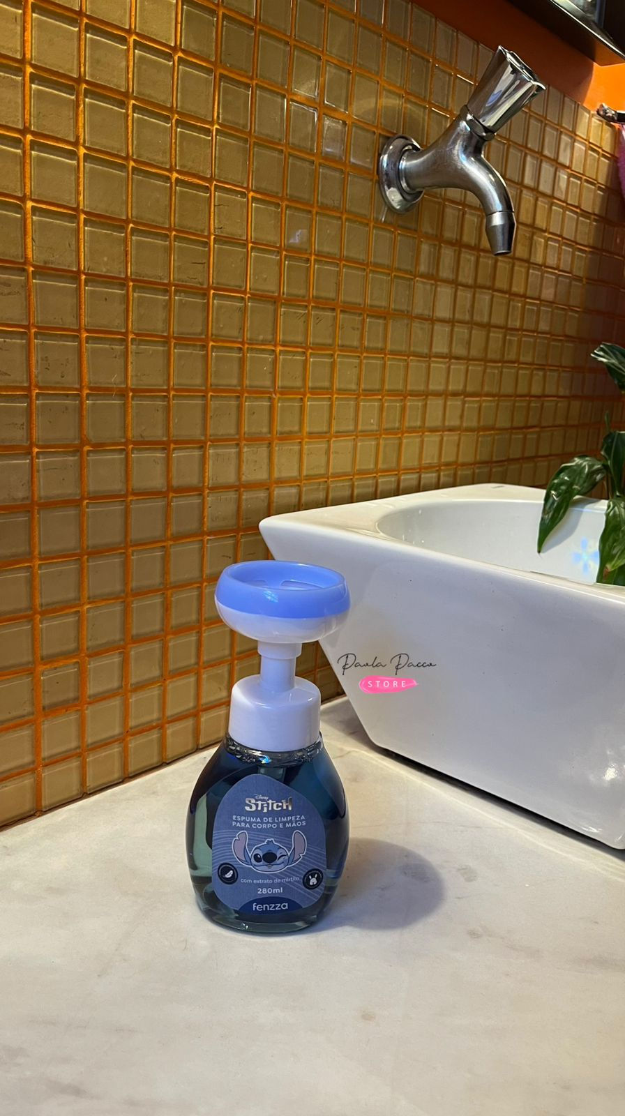 Miniatura: Espuma de limpeza corpo e mãos Stitch | Fenzza