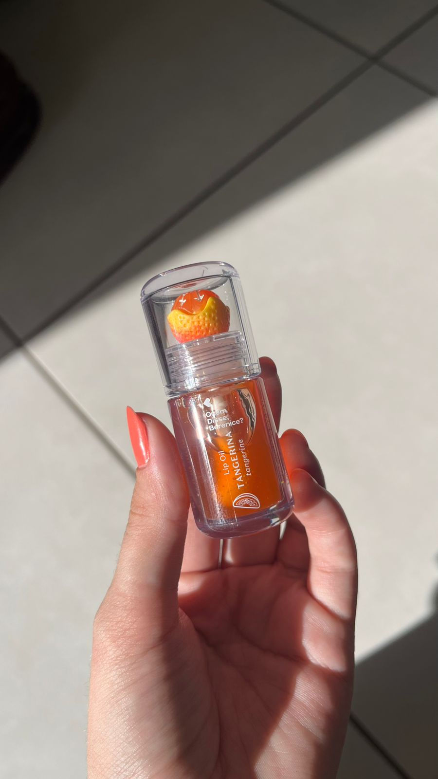 Miniatura: Lip oil tangerina | Cuide-se bem | Quem disse, Berenice?