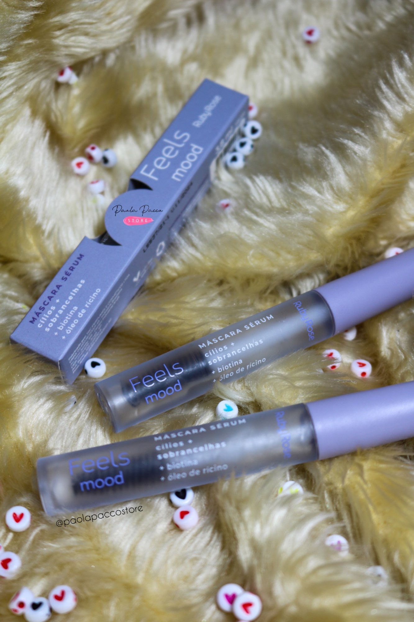 Máscara Sérum incolor | cílios + sobrancelha | Feels Mood | Ruby Rose