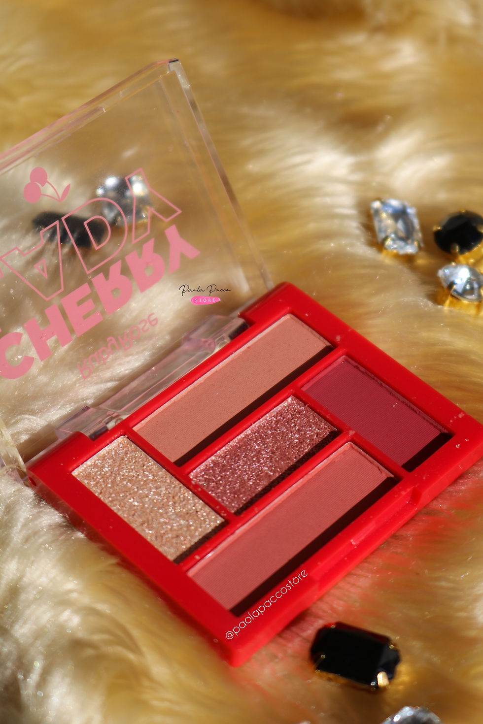 Paleta de sombras cherry lady | coleção such pallete | Ruby Rose