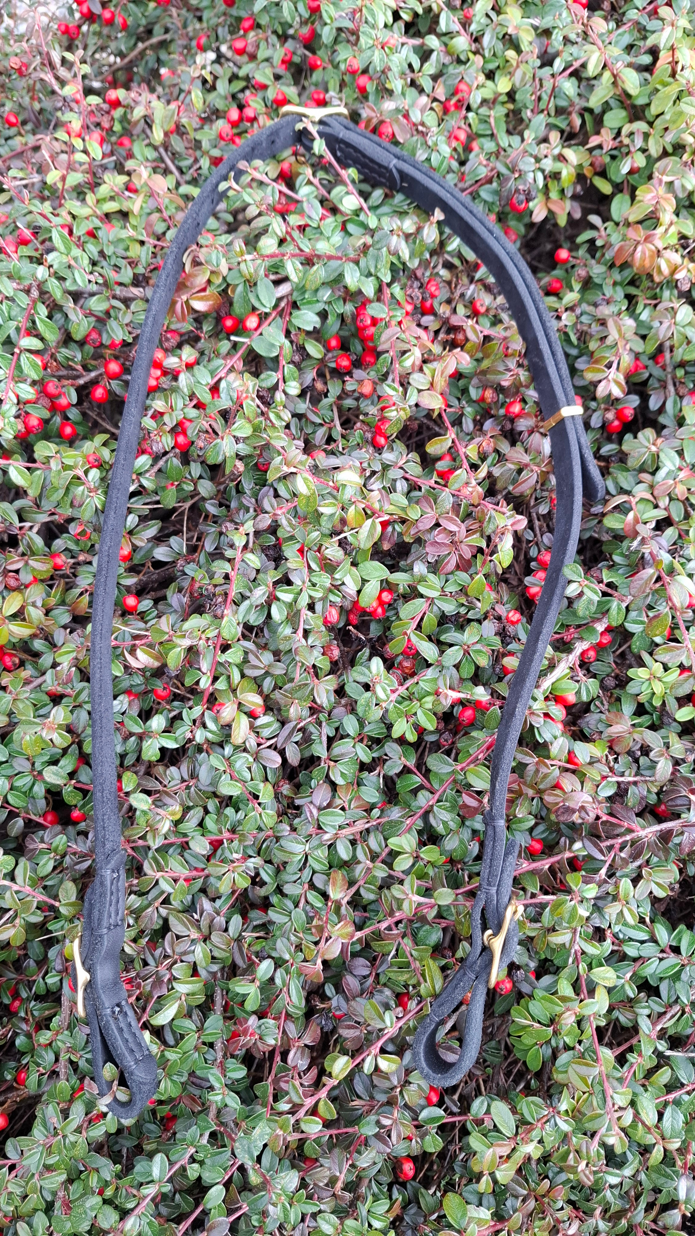 SOFORTKAUF Kopfstück "FJARA" schwarz/ Messing