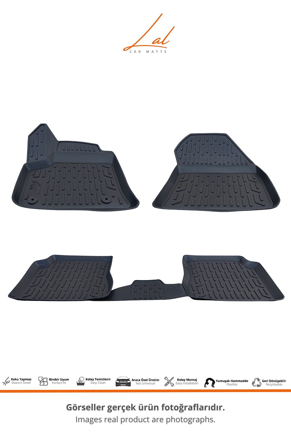 Küçük resim: Citroen C4X Elektrikli 3D Havuzlu Paspas Bagaj Havuzu Seti (2024+)