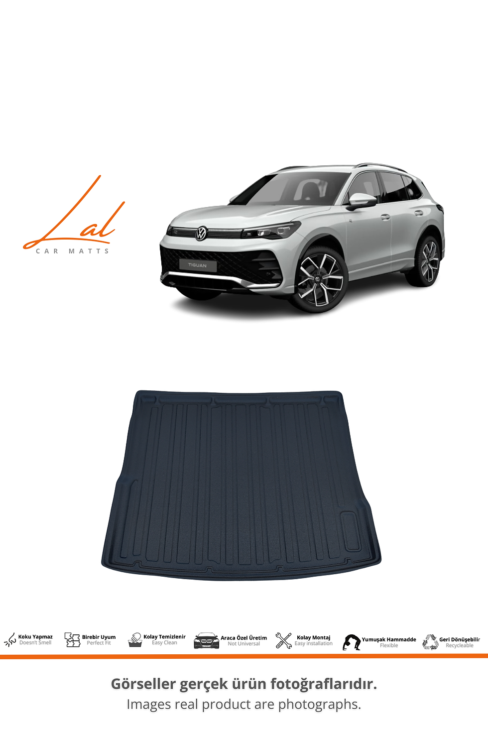 Küçük resim: Volkswagen Tiguan Üst Kademe Bagaj Havuzu (2024 ve sonrası Uyumlu)