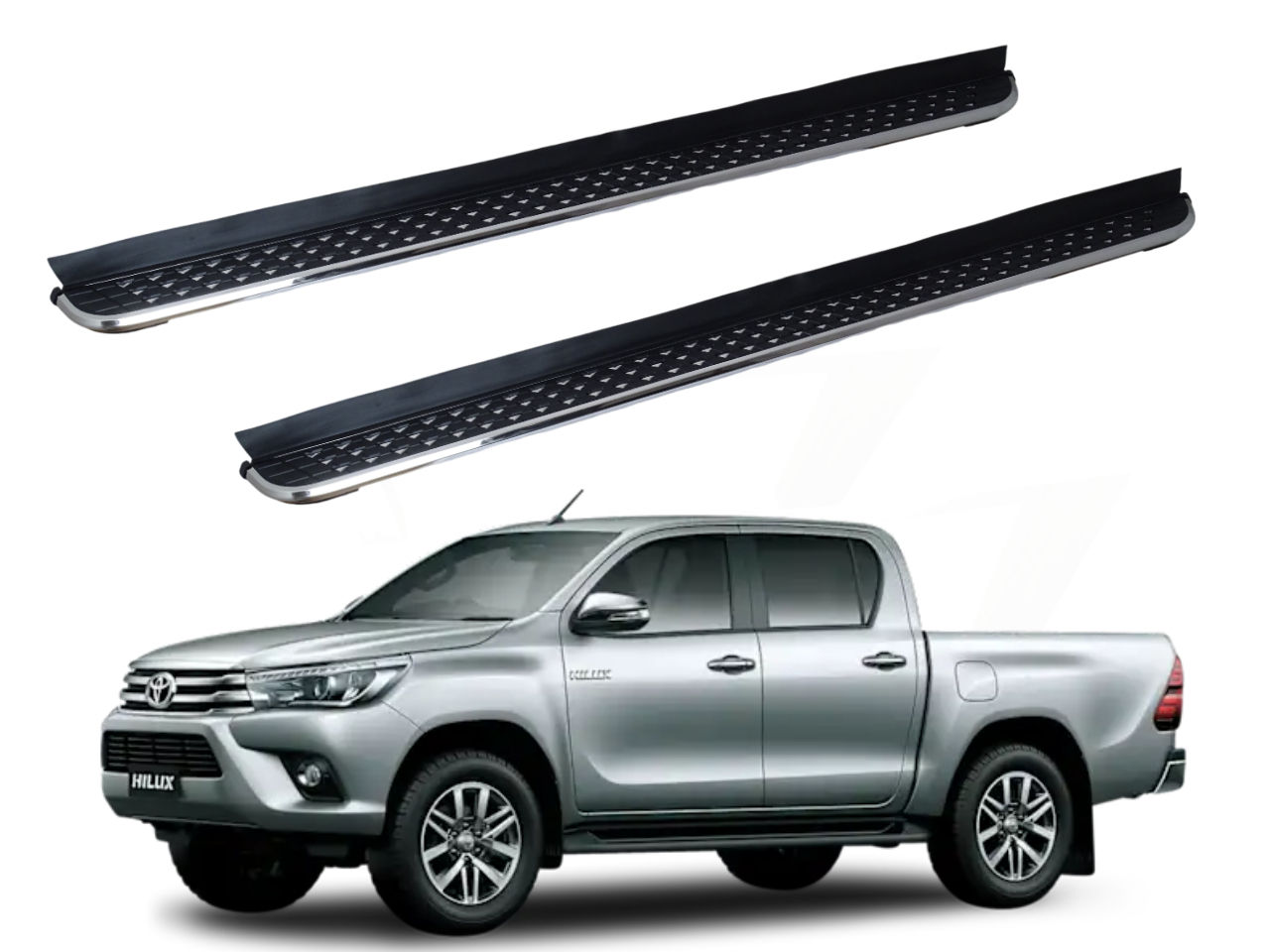 Pisaderas Estribos Compatibles Con Toyota Hilux 2016-2021
