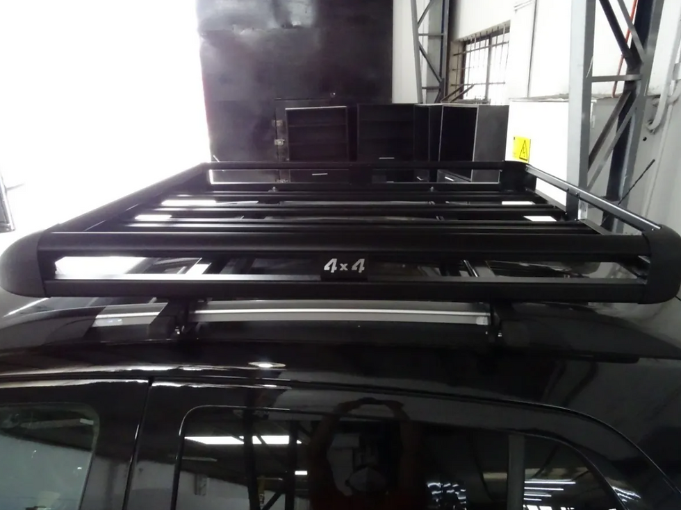 Miniatura: Parrilla De Techo Aluminio 1,3x0,9mt + Barras Transversales