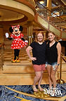 Minnie Mouse and Carrie on Disney Dream