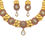 Thumbnail: Gemownaire Ranchi Antique Gold Necklace