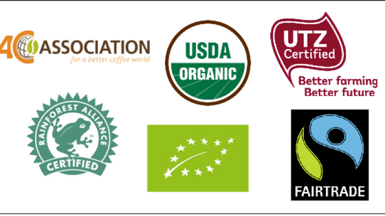 Sustainable Coffee Production - Certifiers