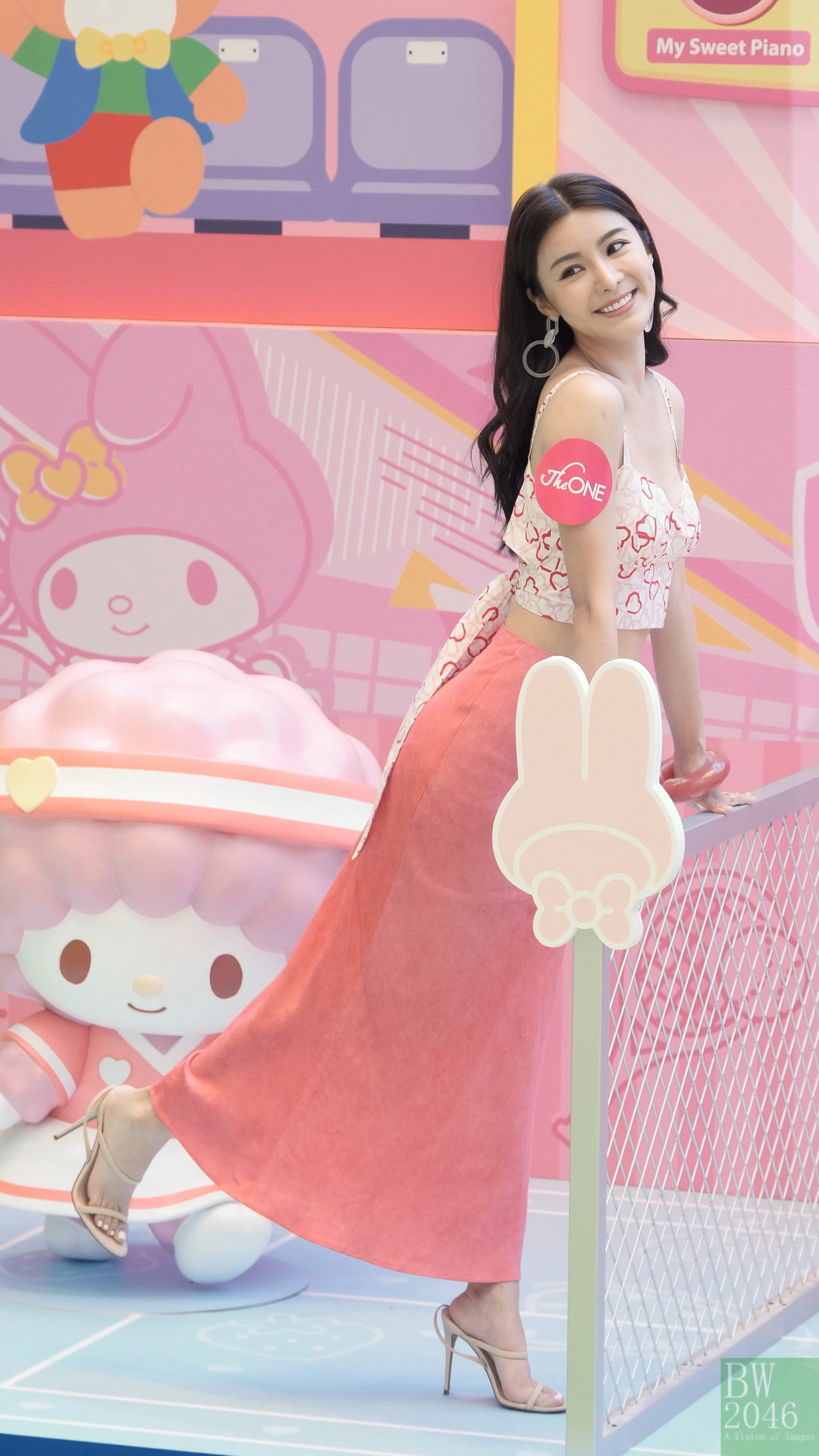 陳欣妍 Shirley Chan -『The ONE‧Sanrio Characters 超萌競技場』宣傳照拍攝