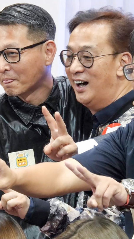「面包台」開播半年祝捷會暨朱明銳加盟 記者會
